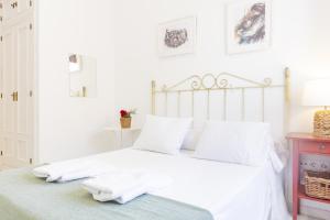 Posteľ alebo postele v izbe v ubytovaní Amplio apartamento en Playa de Regla 2