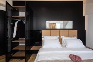 Posteľ alebo postele v izbe v ubytovaní Top rooms