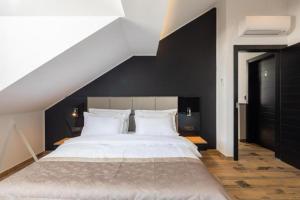 Posteľ alebo postele v izbe v ubytovaní Top rooms