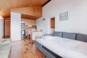 Dapur atau dapur kecil di Appartement idéal pour un séjour en montagne