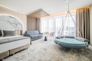 Posezení v ubytování Hotel Astor