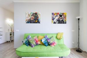 Zona de estar de Home2Book Charming Apt Mountain Views Los Silos
