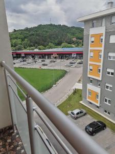 Nespecifikovaný výhled na hory nebo výhled na hory při pohledu z apartmánu