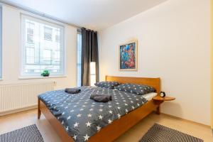 Posteľ alebo postele v izbe v ubytovaní Castle Vista Getaway, Free Parking