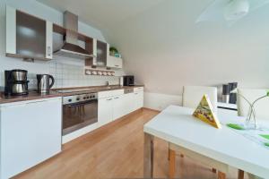 Dapur atau dapur kecil di Ferienwohnung Waldfried