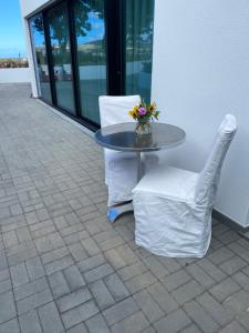 Balkón nebo terasa v ubytování B&B Camacha Porto Santo