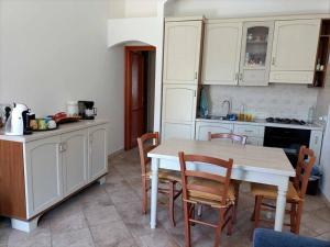 Kuchyňa alebo kuchynka v ubytovaní La Ciaccia - appartement vue mer