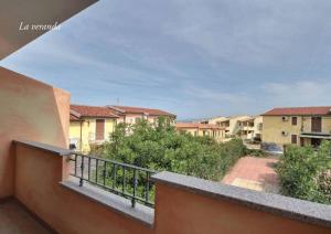 Balkón alebo terasa v ubytovaní La Ciaccia - appartement vue mer