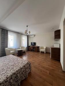 TV a/nebo společenská místnost v ubytování Apart hotel Asotel