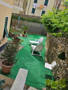 Terrasse ou espace extérieur de l'établissement Affittacamere House LeoMar di Sara