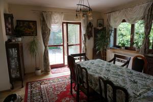 Χώρος καθιστικού στο Comfortable house with garden