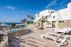 Villa mit Meerblick in der Unterkunft Apartamentos Garden & Sea Boutique Lodging by LIVVO in Morro del Jable