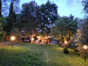 Zahrada ubytování Casa Fleurdelys Toscana