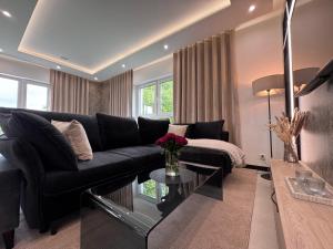 Posezení v ubytování Apartament z Jacuzzi