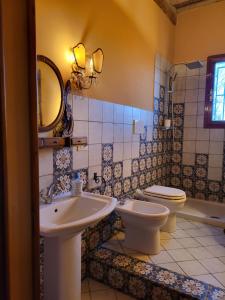Koupelna v ubytování Casa Fleurdelys Toscana