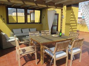 Posezení v ubytování Vista Panorámica