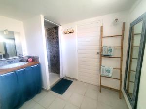 Koupelna v ubytování L'idylle du Vercors