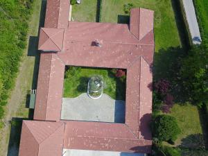 A bird's-eye view of Villa Selva