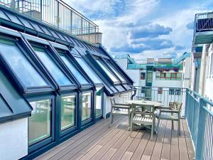 Balkón alebo terasa v ubytovaní Steiner Residences Vienna Nestroyplatz