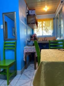 Гостиная зона в Cabinas Mitchaelle's