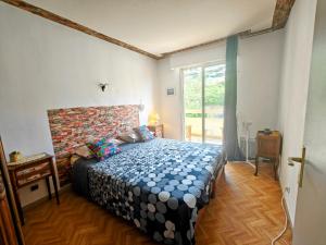 Posteľ alebo postele v izbe v ubytovaní 2 bedroom flat with terrasse & car-park Nice Ouest