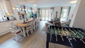 Köök või kööginurk majutusasutuses Haus Friedrichstr. 16a