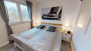 Voodi või voodid majutusasutuse Haus Friedrichstr. 16a toas