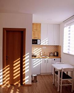 Kuchyň nebo kuchyňský kout v ubytování Studio apartman "Kutak DIVUS" + 37 fotografií