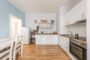 Kuhinja oz. manjša kuhinja v nastanitvi The Bohemian Pad
