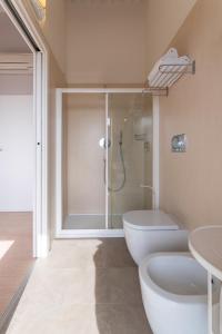 Kúpeľňa v ubytovaní Hotel Lux