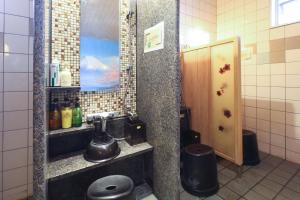 Koupelna v ubytování Dormy Inn Chiba City Soga