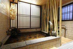 Koupelna v ubytování Dormy Inn Chiba City Soga