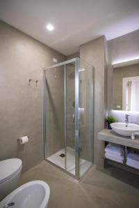 Kúpeľňa v ubytovaní Hotel Lux