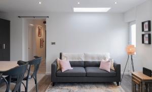 Et opholdsområde på The Poets Cottage