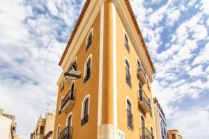 Bygningen som lejligheden ligger i