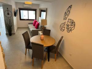 Χώρος καθιστικού στο Casa Bonela