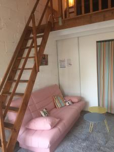 Posezení v ubytování Duplex à collioure avec extérieur