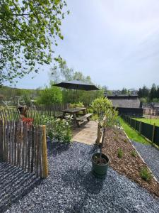 Zahrada ubytování Le Grand Cerf gîte citadin