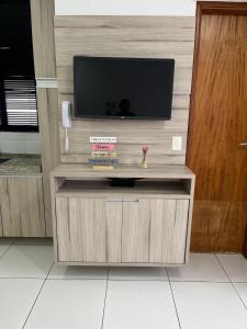 TV a/nebo společenská místnost v ubytování Golden Point Apartamento em Recife + 8 fotografií