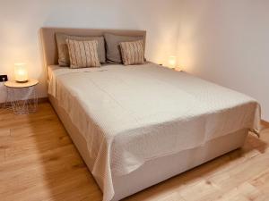 Katil atau katil-katil dalam bilik di Seafront Studio-Apartment