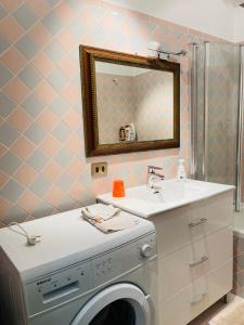 Koupelna v ubytování Apparthotel Oleggio
