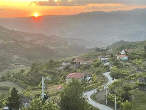 Paisagem natural perto da casa de férias