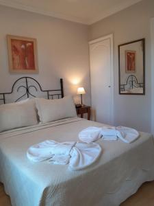 Ein Bett oder Betten in einem Zimmer der Unterkunft Hotel Azul Junin