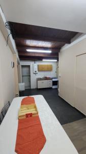 Posteľ alebo postele v izbe v ubytovaní Departamentos Fueguinos