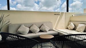 Posezení v ubytování Hotel Noah Tulum