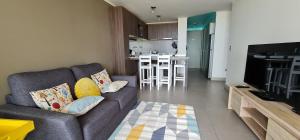 Et tv og/eller underholdning på Laguna del mar La Serena Piso 1