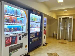 a vending machine in a store with drinks at Wellness Villa Brisa in Miyako Island