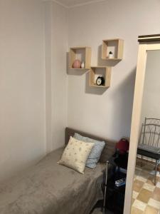 Postel nebo postele na pokoji v ubytování Bazsalikom-Apartman