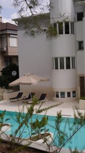 Bazén v ubytování Doc's Hotel Kemer nebo v jeho okolí