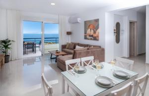Χώρος καθιστικού στο Agnanti Villas